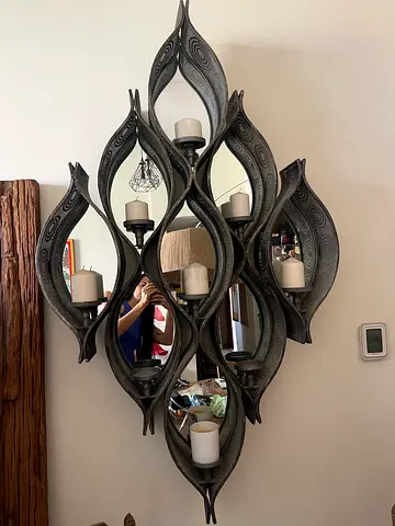 Candle holder, wall candle holder, Marina Home