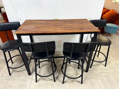 Bar table  chairs