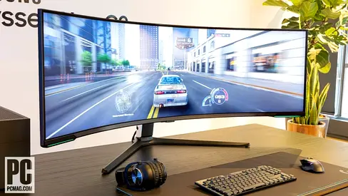 The Samsung Odyssey Neo G9 57 (Model S57CG952NM / G95NC) is a high-performance curved gaming monito
