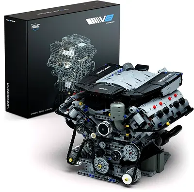 Nigel is V8 Engine Building Set, Exclusive Advanced Collectors Engine Model,