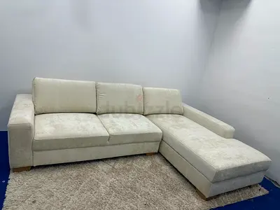 As good as new IKEA sorvallen beige color lshape sofa