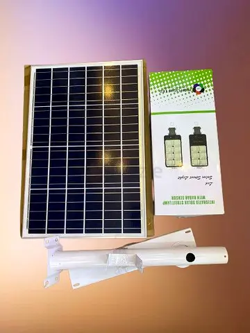Solar Panel with LED Light and Mounting Kit