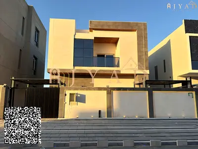 للبيع: فيلا عصرية فاخرة في الهليو 2 عجمان، بجوار مشروع أزها، 4 غرف نوم ماستر، تشطيب فاخر، مساحة أرض 3014 قدم مربع، مساحة بناء 3500 قدم مربع