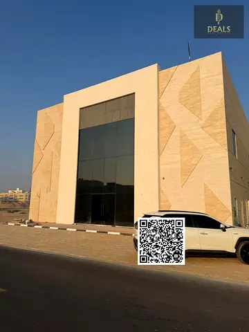 معرض تجاري جديد للإيجار في الجرف الصناعية 2 | 7400 قدم مربع | كهرباء 250 ك.و | موقع مميز | شهر مجاني | 600 ألف
