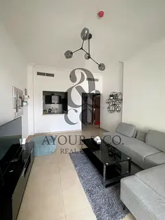 Furnished 1BR | Plaza Residences | Balcony &amp; Pool Access | Up to 12 CHQS