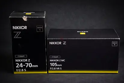 NIKON NIKKOR Z 24-70mm f/2.8 S + 105mm f/2.8 VR S | like new | Bundle Deal