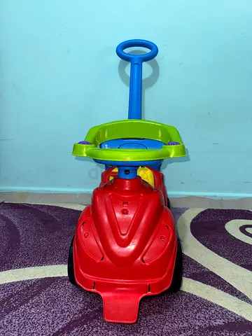 Push Along Ride-On Scooter for Toddlers — Lightweight Plastic