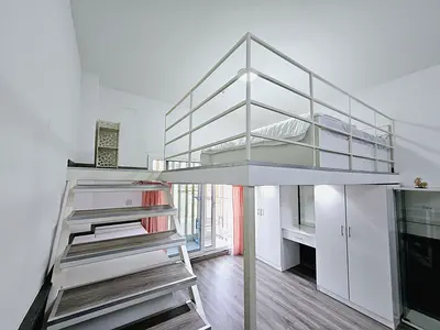 Duplex Studio with Wooden Flooring || Full Facility Building || Elegant Furnishing || Pay Monthly Rent