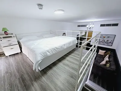 Duplex Studio with Wooden Flooring || Full Facility Building || Elegant Furnishing || Pay Monthly Rent