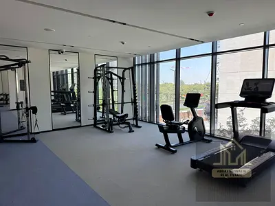 WOW \\ LOOK LIKE A SPACIOUS GORGEOUS APARTMENT AL JADA INSIDE \\ JYM POLL BALCONY
