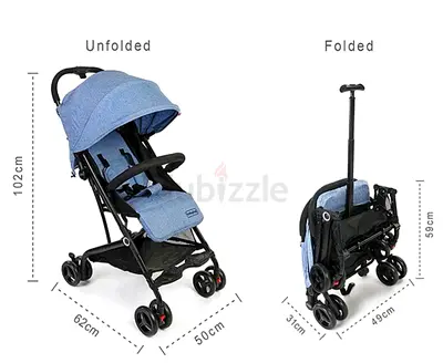 Foldable Compact and Lightweight Stroller