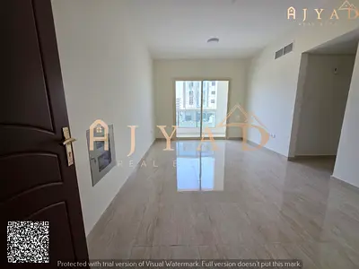 للإيجار: شقة غرفة نوم وصالة بمنطقة الجرف 3 عجمان، أول ساكن، بناية جديدة، قريبة من شارع الشيخ محمد بن زايد، غرفة ماستر، 2 حمامات، بلكون، مكيف مركزي