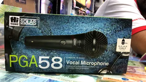 Hi Tone Solar Wireless microphone- Brand New