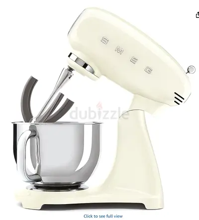 Smeg Stand Mixer with Bowl – Cream Brand New