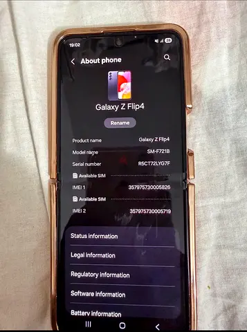 Samsung galaxy z flip 4