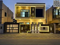 Luxury villa for sale in Al Helio 2. Elegant design featuring 5 spacious bedrooms and ultra-luxuriou