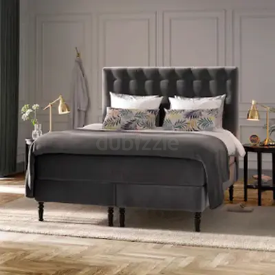 Model kongsfjord Divan bed complete with headbord and divan mattress