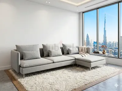 Ikea Soderhamn light grey lshape sofa