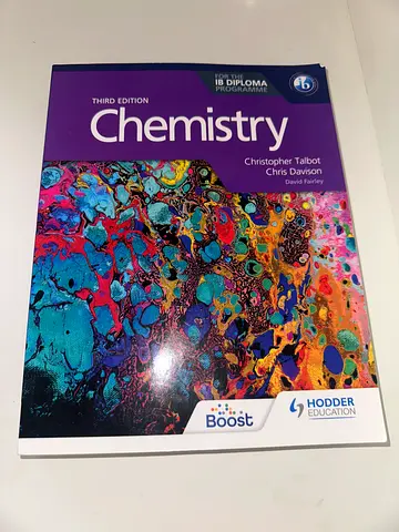 Chemistry for the IB Diploma Third Edition: Hodder Education Group