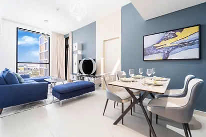 Furnished 1BR Apartment | Afnan 1 Midtown | Balcony & City Views