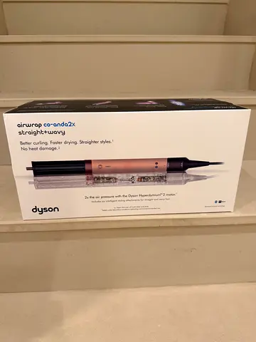 Brand New Dyson Airwrap Co-anda2x multi-styler and dryer - Straight+Wavy (Ceramic pink/Rose gold)