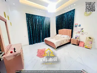 بمقدم اقل من 10% | تملك فيلا فاخرة بالياسمين عجمان | 5 غرف - مع الكهرباء والمياه والمكيفات - جاهزة للسكن