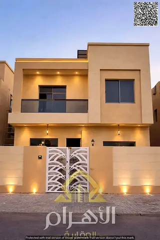 بمقدم اقل من 10% | تملك فيلا فاخرة بالياسمين عجمان | 5 غرف بسعر تنافسي - جاهزة للسكن
