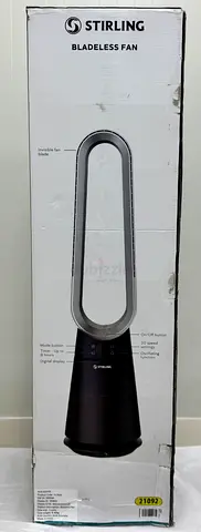 Stirling Bladeless Fan