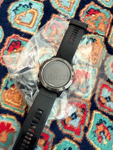 Fenix 5X Plus Sapphire Black With Black Band Watch With Charger