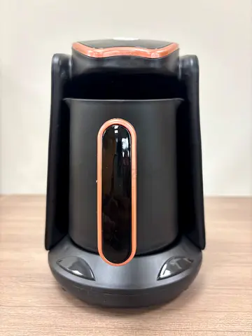 Turkish coffee Maker - Black  Rose Gold