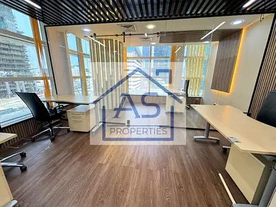 Prime Office Available Near Metro & RTA Elegant Entrance