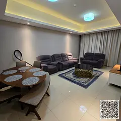 ✨ Furnished 2-bedroom apartment for monthly rent in Ajman - Al Rashidiya - Gulf Towers ✔️ Incl