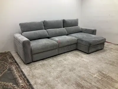Ikea eskilstuna L shape sofa under storage