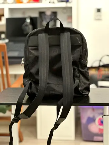 Black nylon backpack — Off The Grid Backpack