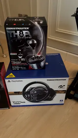 Thrustmaster T300 RS GT +TH8A gearbox + Metal frame + Handbrake