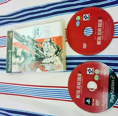 ps2 metal gear solid 2 sons of liberty