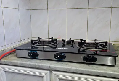 3-Burner Gas Stove for Sale
