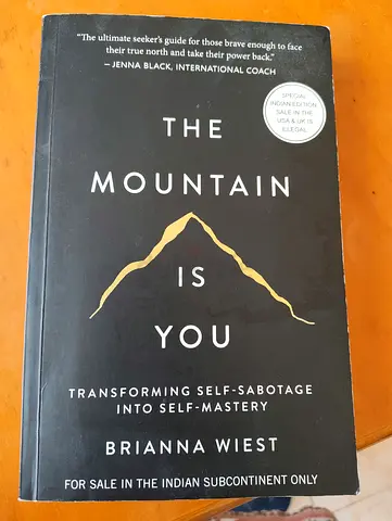 The Mountain Is You: Transforming Self-Sabotage into Self-Mastery