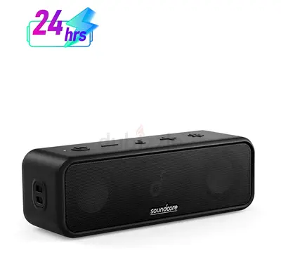 Soundcore Portable Bluetooth Speaker - Compact Wireless Speaker (Black)