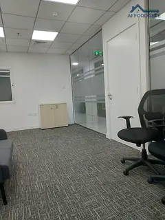 250 Sq Ft Premium Office Space in Business Center, Fully Furnished