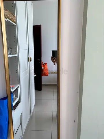 Large Full-Length Wall Mirror with Gold Frame