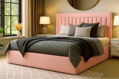 Luxury koshan Brand new Queen size bed including medical mattress Queen bed storage
