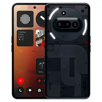 Nothing Phone 3a - 8/126, Clear Black, Unlocked