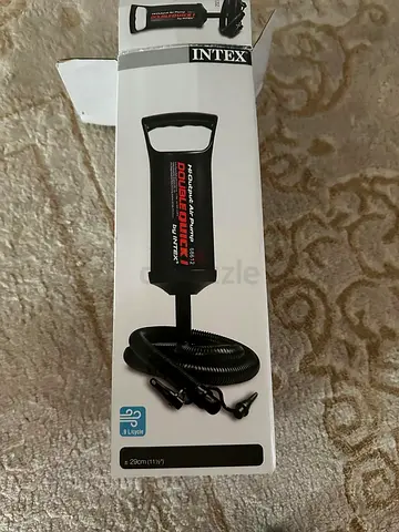 Intex Double Quick II Hand Pump – Manual Air Pump for Inflatables (New in Box)