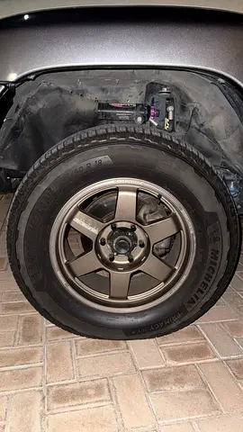 Rays Wheels copy with Michelin original Tyre