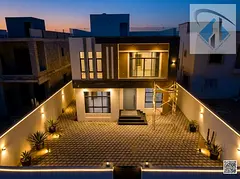 Luxury 3-Storey Villa on Sheikh Mohammed Bin Zayed Road – Spacious Layout | No Service Fees
