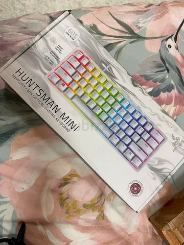 Razer Huntsman Mini MERCURY edition• 60% Optical Gaming Keyboard •never used(brand new)