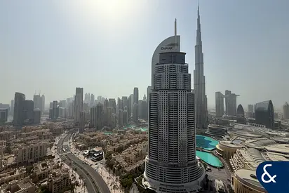 Full Burj Khalifa View | Upgraded | Vacant