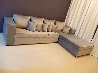 Premium Fabric Sofa Set قماش عالي الجودة