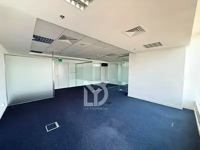 Fully Fitted Office with Partitions | Prime Sheikh Zayed Road
